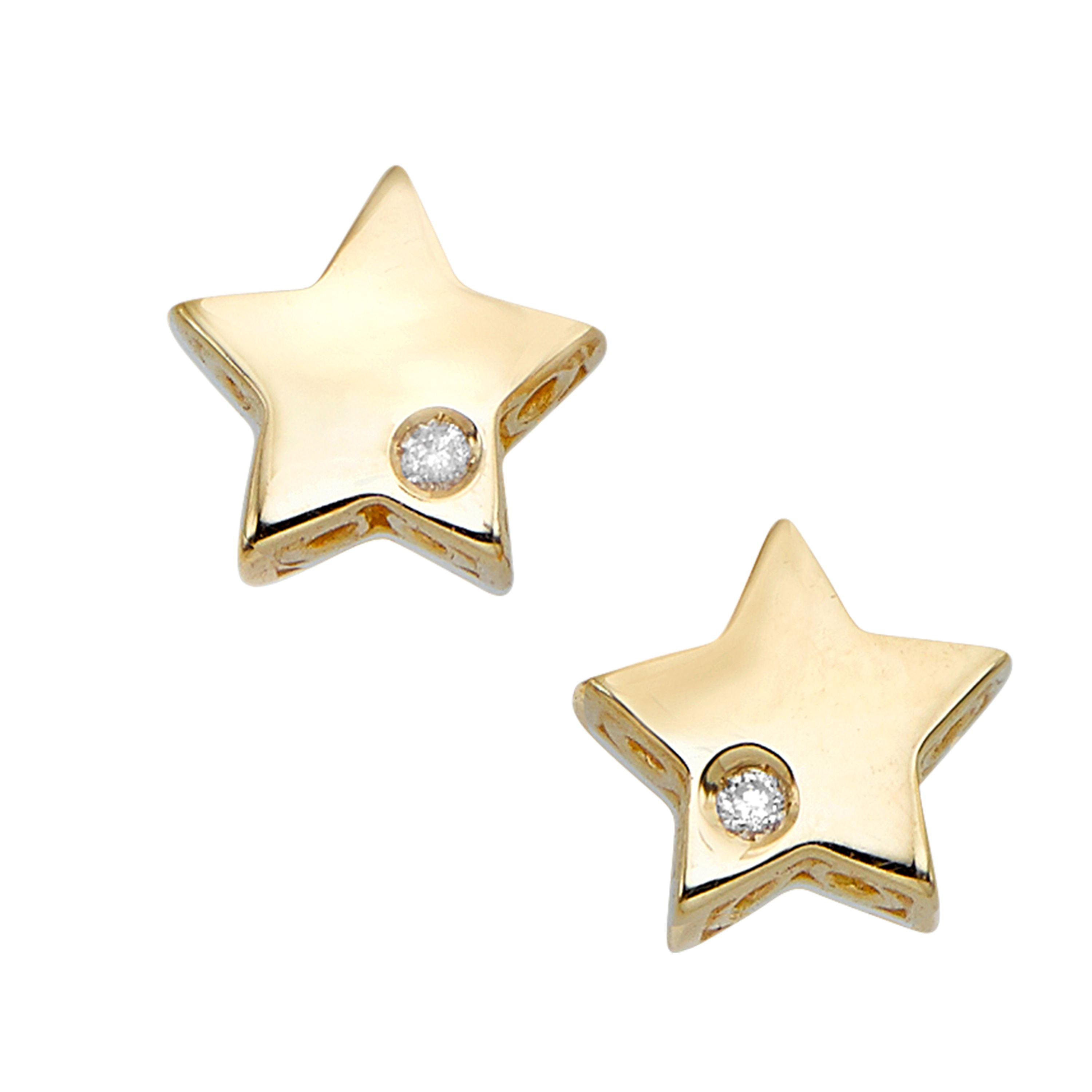 14k Minimalist Solid Gold Stackable Star Jewelry Sets